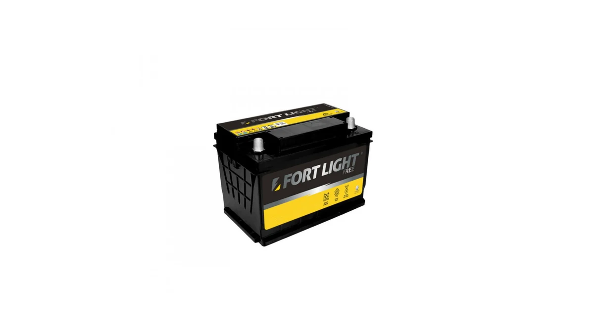 Bateria Fort Light 60Ah, entrega e instalação em Americana