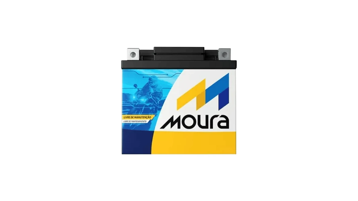 Bateria Moura Moto 5Ah, entrega e instalação em Americana