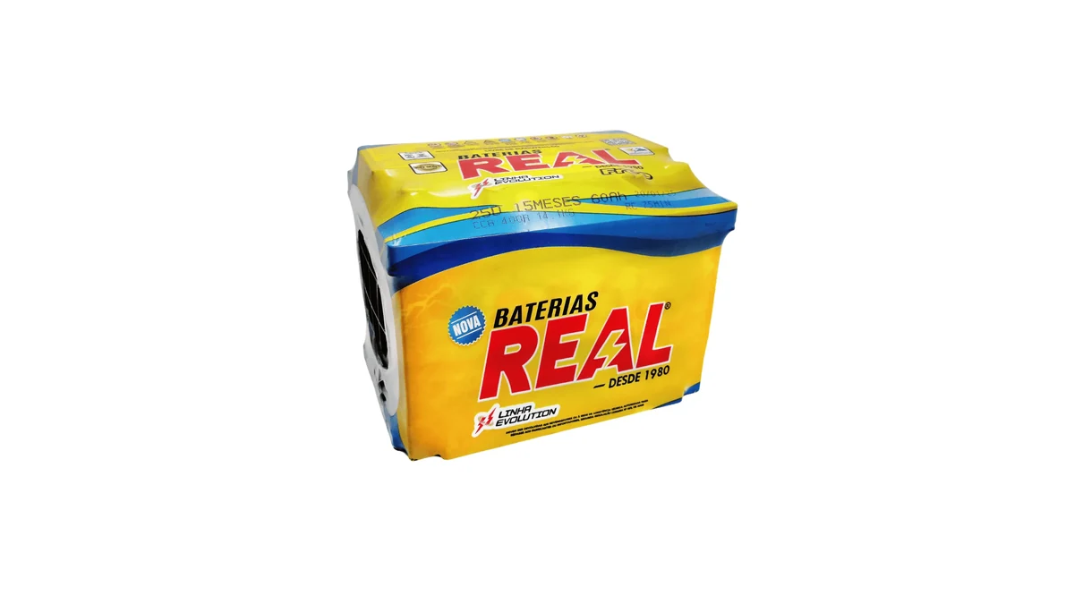 Bateria Real Free 60Ah, entrega e instalação em Americana
